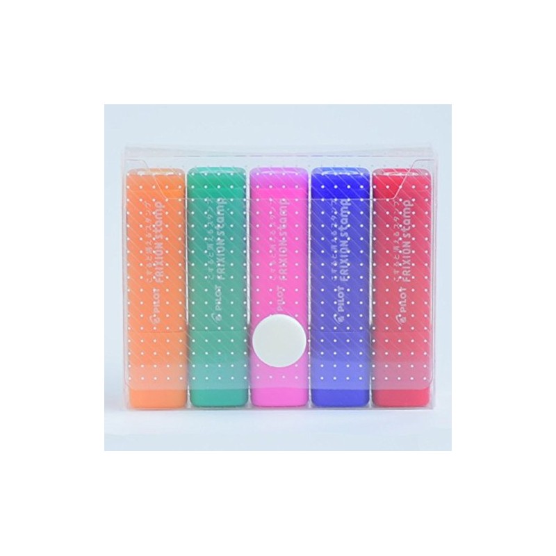 Friction Stamp Disappears, Recommended 5 Pieces + Case Set (Dot