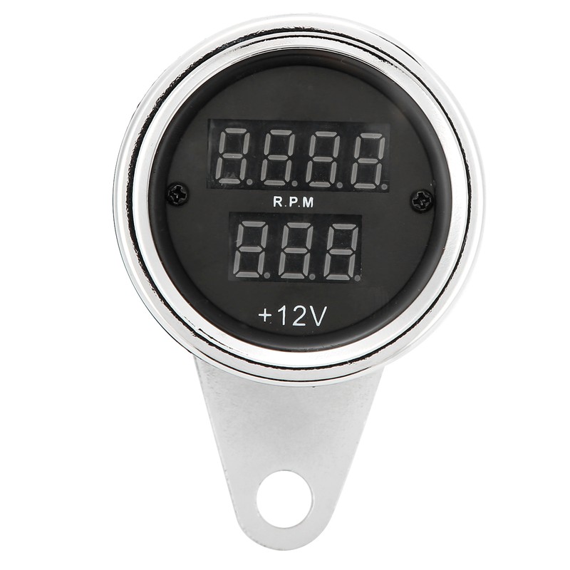 12V Motorcycle Speedometer High Accuracy Speed Gauge Odometer Universal for