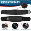 FEATOL - Cinturón de apoyo lumbar para dolor de espalda,