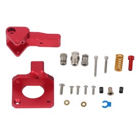 Dual Gear Extruder Aluminum Alloy 3D Printer Extruder for CR10 CR10S CR10S Pro Ender 3 Ender 3 Pro Ender 5