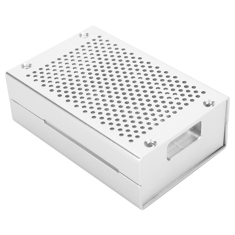 Aluminum Alloy Protective Shell Dustproof Heat Dissipation Enclosure for Raspberry