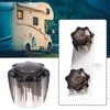 Briny River 4Pcs RV Shower Faucet Knobs Bathroom Hot Cold