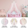 LIANGQIANJIN Bed Canopy for Girls, a New Princess Lace Design