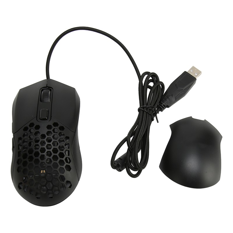 Honeycomb Gaming Mouse RGB Backlight 6 Programmable Buttons 7200 DPI