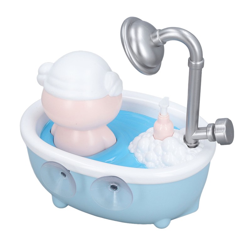 Electric Baby Bath Toy Piggy Shaped Water Spraying Head Endless