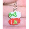 Christmas Stocking Charm Zipper Pull & Keychain Add On Clip!!