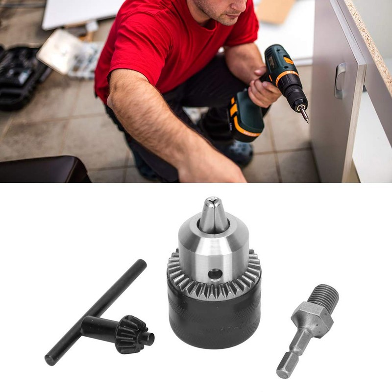1/2-20UNF Keyed Drill Chuck, 3 Teeth 1.5mm -16MM Clamping Range
