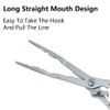 Fishing Pliers Stainless Steel Tool, 9 inches Hook Remover Braid