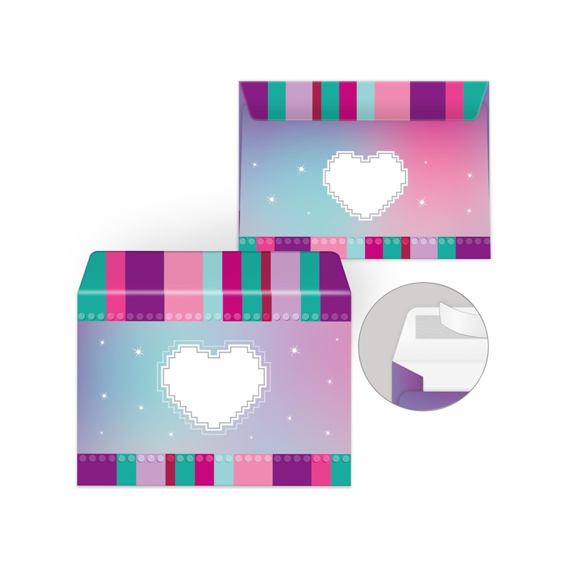Writing Paper Set with 2 Writing Pads and 25 Envelopes