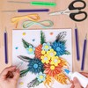 Paper Quilling Tools Set 10pcs, Slotted Quilling Pen Tools with