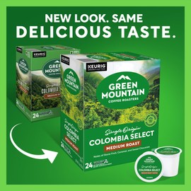 Green Mountain Coffee Roasters Colombia Select Coffee, Keurig Single-Serve K-Cup Pods, Medium Roast Coffee, 96 Count