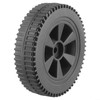 BBQ Grill Wheel, BBQ Wheels Oven Wheels, Black, 17.8 cm