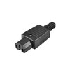 sourcing map AC110-250V 10A Socket IEC320 C15 Socket Adapter Plug