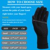 Tianhengyi 2 Pairs Copper Arthritis Gloves for Hand Pain, Full