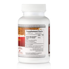 BCM - 95 Turmeric- Curcumin 60 Vegetable Capsules - Certified Kosher