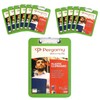 Pergamy Pack of 12 Green Document Wallets (900014)