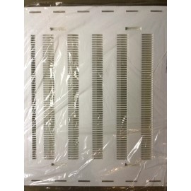 Royal 15 in x 15 in White Square Plastic Gable Vent Withstands Severe Weather