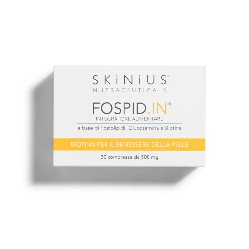 Skinius FOSPID.IN Integratore a Base di Glucosamina, Biotina e Fosfatidilcolina