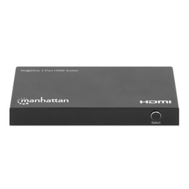 Manhattan 4K 60Hz 3-Port HDMI Switch - 3-Port (208222)