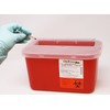 Oakridge One Gallon Sharps Containers with Pop up Lid (3