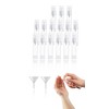 Honwor Clear Airless Lotion Pump Bottles - Set of 15