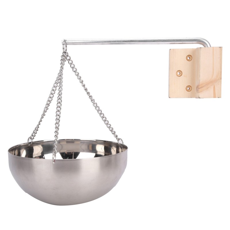 20cm Stainless Steel Sauna Aromatherapy Bowl Essential Oil Holder Sauna