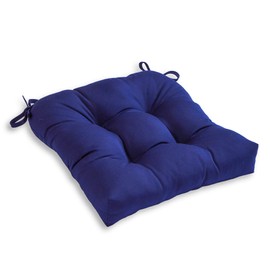 South Pine Porch Navy Sunbrella Fabric 20-inch Outdoor Seat Cushion, 1 Count (Pack of 1)