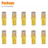 Wowpartspro 10x Roof Top Cab Marker Running Light Bulbs For