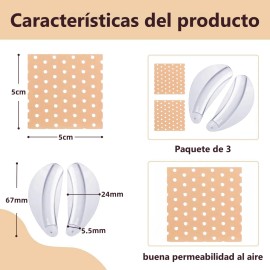 Kit Férula Doyle Aquaplast Termoplástica Rinoplastia Transparente