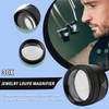 Rongon 30X Portable Pocket Reading Magnifier Optics Loupes Mini Desk
