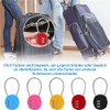 Luggage Locks, Pack of 5 Suitcase Locks, Combination Lock with