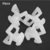 50pcs Base Mount Cable Wire Tie Zip Ties Holder for