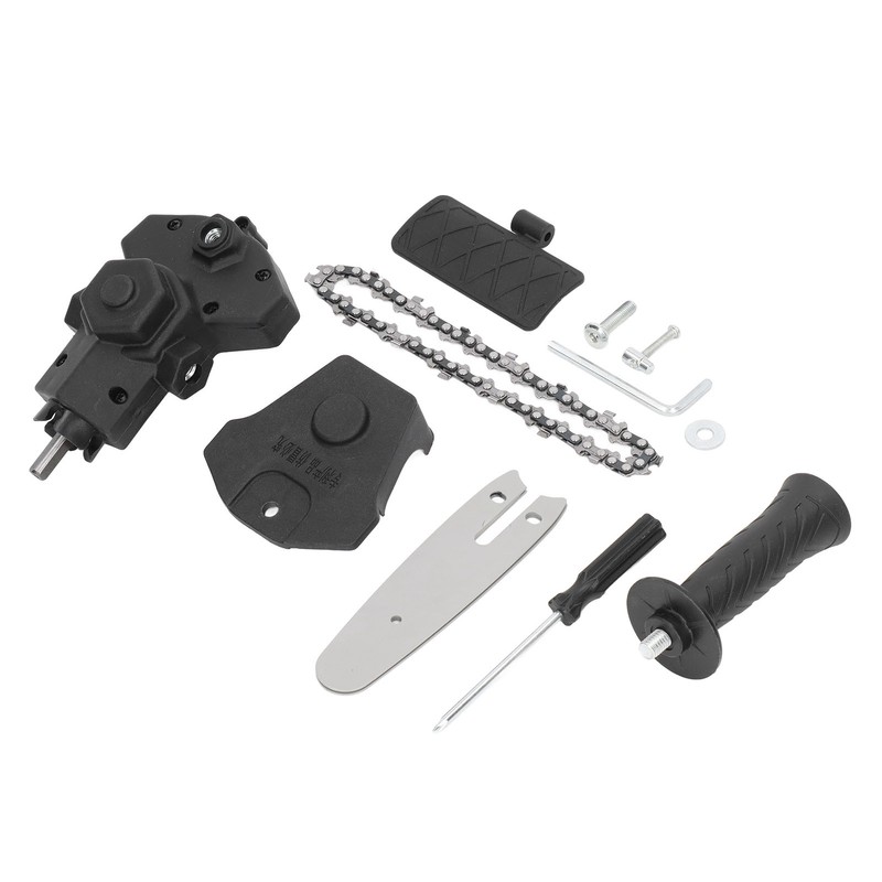 Electric Chainsaw Bracket Balck ABS Handle Cordless Chainsaw Adapter with