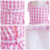 Princess Costumes Novelty Movie Cosplay Plaid Slip Dress Kids Birthday