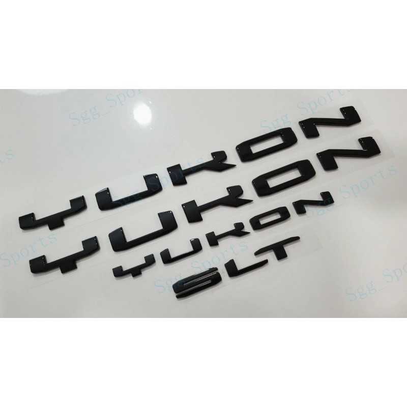 GMC 4PCS GMC 2021-2023 Yukon Yukon XL Doors Rear Gloss