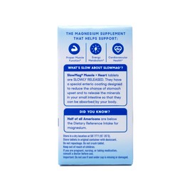 Slow-Mag Tablets with Calcium 71.5 mg - 60 Tablets