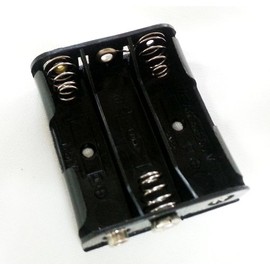 1pc of (3) AA 3-AA Battery Holder socket with 9V Connector BH331