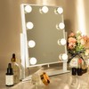 Hansong Vanity Mirror with Lights Lighted Makeup Mirror with 9