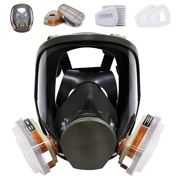 Bgs13 Full Face Respirаtor Reusable, Gas Cover Organic Vapor Mask