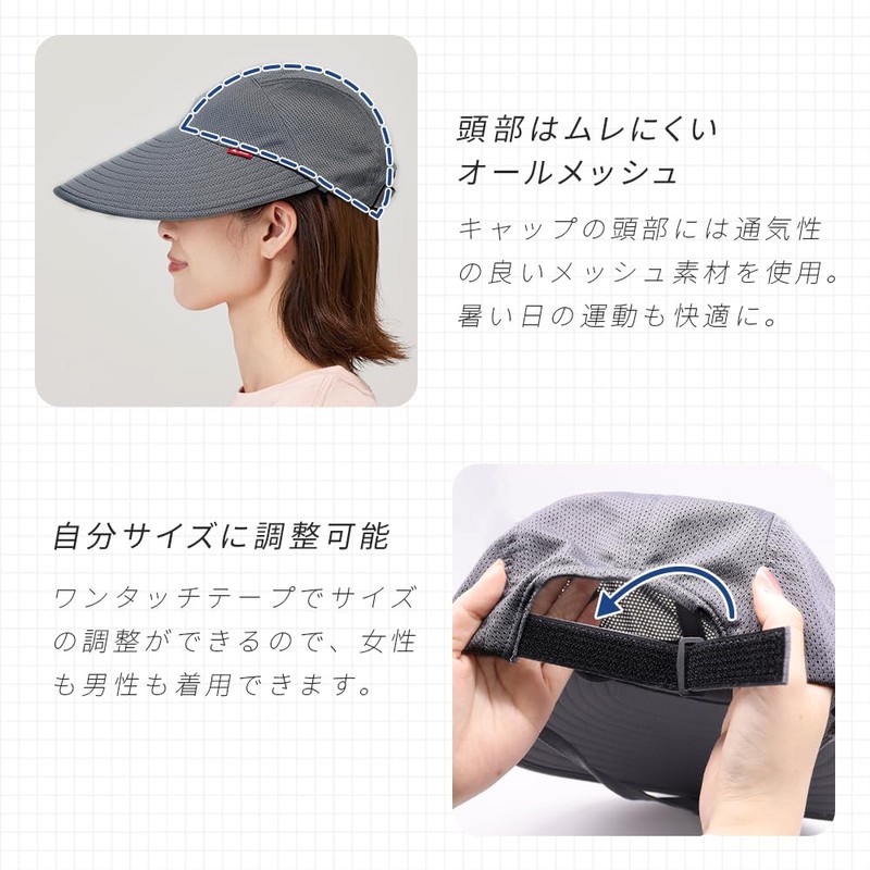 Eyedia Walking Cap, Breathable