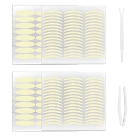 ZXUPOI 1920 Pieces Slip-On Lid Tape Strips for Eyelid Lifting without Surgery, Waterproof, 24 Hour Hold, Double Eyelid Lifting Tapes, Eyelid Tape, Skin Colour