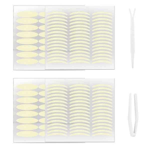 ZXUPOI 1920 Pieces Slip-On Lid Tape Strips for Eyelid Lifting