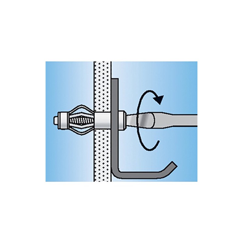Fischer Hollow Wall Anchors Metal 5 x 37 S (Pack