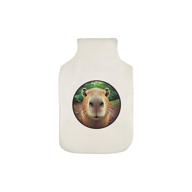 'Smiling Capybara' Hot Water Bottle Cover (HW00039609)