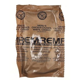 Genuine Military MRE - Menu 5 with 2027 Inspection Date Chicken Chunks