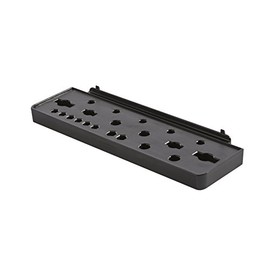 Rubbermaid Fasttrack Wall Tool Tray (1960418), Black
