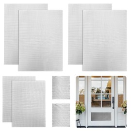 8 Stück Drahtgeflecht Edelstahl Filtergitter Drahtgewebe Filter Mesh Maschendraht Filtersieb Blatt 1mm Feinmaschiges für Türen Verhindert Mäuse Insekten und Schlangen,300X 210mm,150x210mm,60X80mm