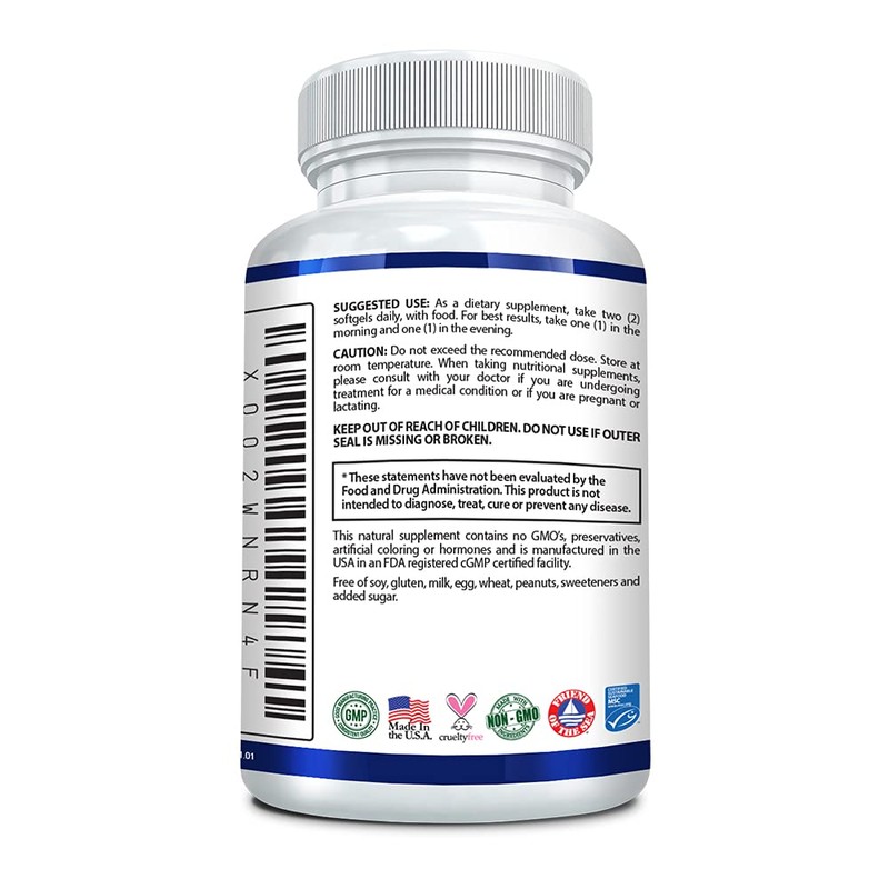 Research Verified Antarctic Krill Oil - Improve Heart Function, Boost