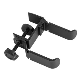 Operitacx Kopfhörer-Aufhänger Klemme am Tischhaltergestell Kopfhörer-Gaming-Halter Gaming -Inhaber Gaming-Headset-Ständer Schreibtischhaken für Kopfhörer Kopfhörerhalter Metall Schwarz