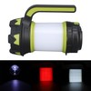 Spotlight Flashlight SMD COB Dual Light Source Waterproof USB Rechargeable